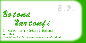 botond martonfi business card